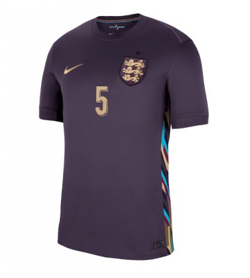 England John Stones #5 Udebanetrøje EM 2024 Kortærmet